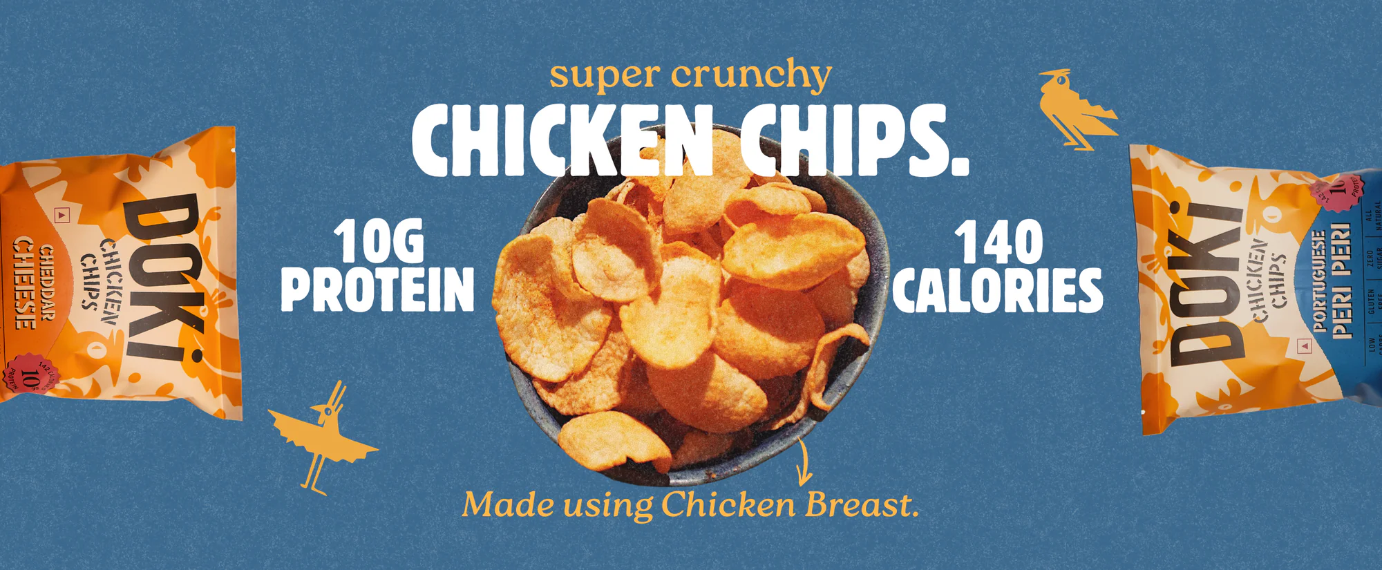 Bold Protein, Zero Guilt Snacks
